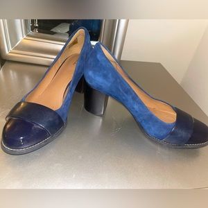 Clark Navy Heels